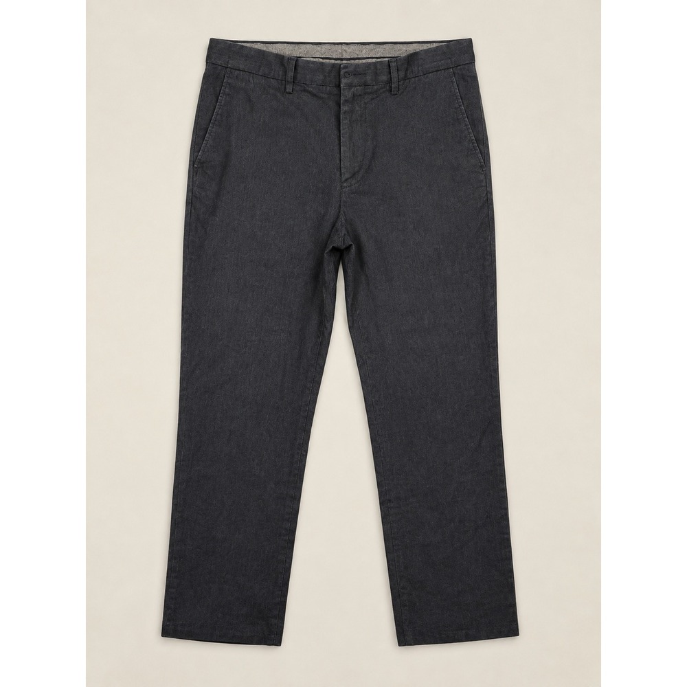 J.Crew Bowery Slim Straight Pants Dark Blue Cotton Trousers 03201 FA13 33x32